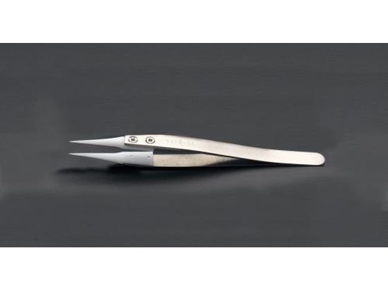 エスコ 精密用ピンセット デルリン・ステンレス製 120mm EA595AP-15 エスコ 精密用ピンセット デルリン・ステンレス製 120mm EA595AP-15