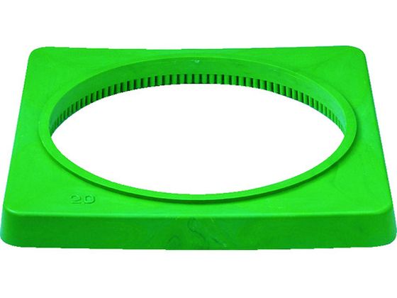サンコー 樹脂製カラーコーンベット(2.0kg)緑 8Y0085 8Y0085