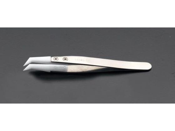 エスコ 精密用ピンセット デルリン・ステンレス製 110mm EA595AP-26 エスコ 精密用ピンセット デルリン・ステンレス製 110mm EA595AP-26