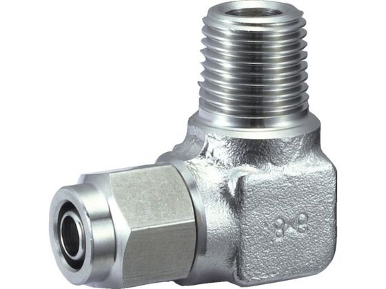 TRUSCO SUSメイルエルボ 適用チューブ径8×6 ねじR3/8 TS8-03ML TRUSCO SUSメイルエルボ 適用チューブ径8×6 ねじR3/8 TS8-03ML