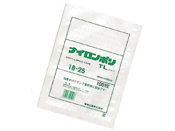 福助工業 真空包装対応規格袋ナイロンポリ TL100枚240×350 福助工業 真空包装対応規格袋ナイロンポリ TL100枚240×350
