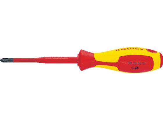 KNIPEX 1000V 絶縁ドライバー (+1)ポジドライブ型 9825-01SL KNIPEX 1000V 絶縁ドライバー (+1)ポジドライブ型 9825-01SL