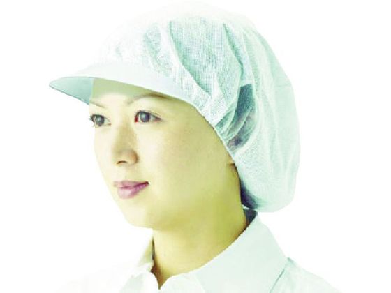 TRUSCO 帯電帽つば付 Mサイズ (10枚入) TTCT-M
