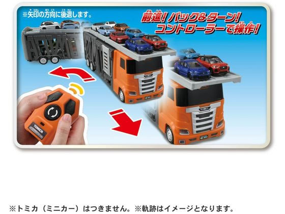 トミカ　大回転発車！リモコンビッグキャリアカー Amazon.co.jp: タカラトミー(TAKARA TOMY) 『 トミカ 大回転発車