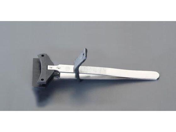 エスコ WAFERピンセット ステンレス製 ESD 135mm EA595AR-53 エスコ WAFERピンセット ステンレス製 ESD 135mm EA595AR-53