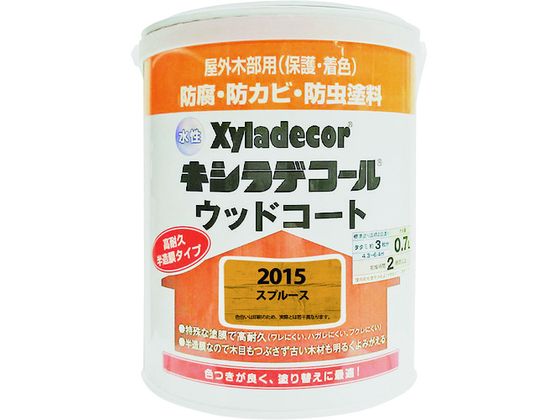 KANSAI 水性XDウッドコートS スプルース 0.7L #00097670450000