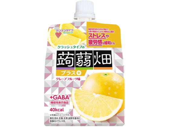 マンナンライフ クラッシュタイプの蒟蒻畑プラス グレープフルーツ味 マンナンライフ クラッシュタイプの蒟蒻畑プラス グレープフルーツ味