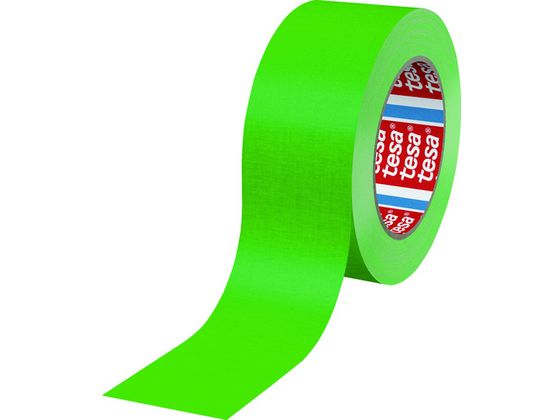 tesa 補修用布テープ 蛍光グリーン 25mm×25m
