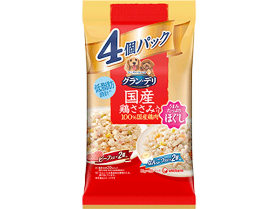 ユニ・チャーム グラン・デリ 国産鶏ささみ パウチ ほぐし 成犬用 ユニ・チャーム グラン・デリ 国産鶏ささみ パウチ ほぐし 成犬用