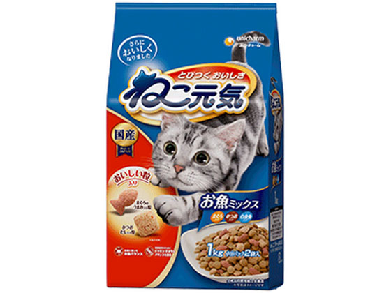 ユニ・チャーム ねこ元気 お魚 ミックス ユニ・チャーム ねこ元気 お魚 ミックス