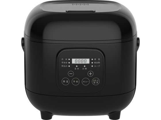 ベルソス マイコン式3合炊飯器 ブラック VS-KE23BK ベルソス マイコン式3合炊飯器 ブラック VS-KE23BK