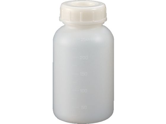 サンプラ 帯電防止PEボトル広口 250ml 25499