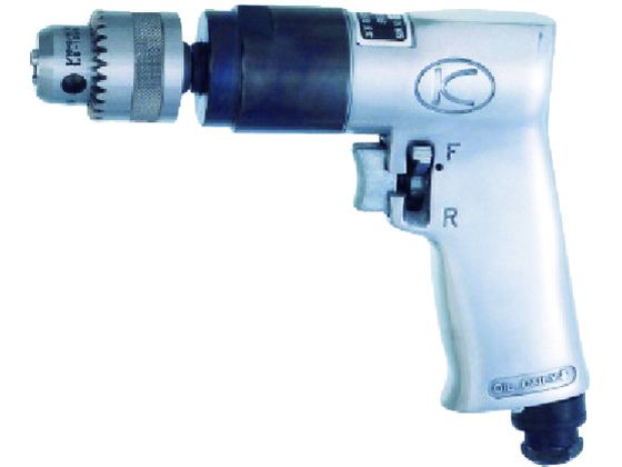 空研 エアードリル(10mm能力・正逆回転タイプ) KDR-901R 空研 エアードリル(10mm能力・正逆回転タイプ) KDR-901R