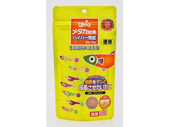 キョーリン ひかり メダカ幼魚 ハイパー育成 70g
