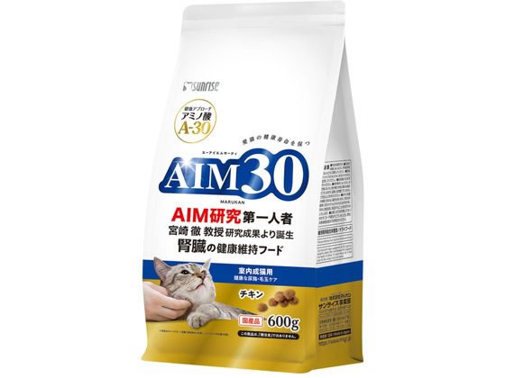 マルカン AIM30 室内成猫 健康な尿路毛玉ケア 600g マルカン AIM30 室内成猫 健康な尿路毛玉ケア 600g