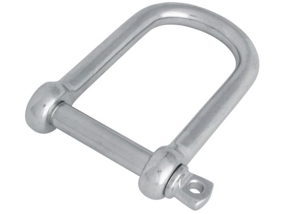 ●型番：B-1416●ねじ径：M6 ●使用荷重（kN）：1．37 ●B（mm）：24 ●D（mm）：6 ●L（mm）：48 ●d（mm）：12●ステンレス（SUS304） ●仕上げ：バレル研磨仕上げ