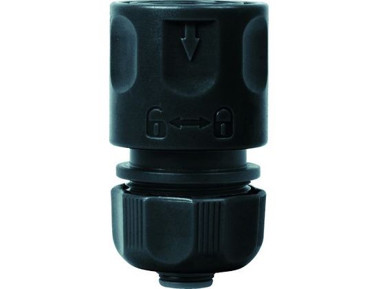 TRUSCO ストップ付きホースコネクタ 12~15mm THCS-1215