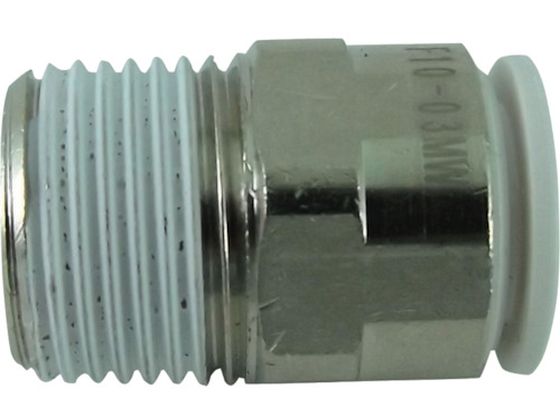 チヨダ ファイブメイルコネクタ W(白)10mm・R3/8 F10-03MW チヨダ ファイブメイルコネクタ W(白)10mm・R3/8 F10-03MW