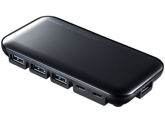 サンワサプライ USB3.2 Gen2対応Type-C 7ポートハブ サンワサプライ USB3.2 Gen2対応Type-C 7ポートハブ