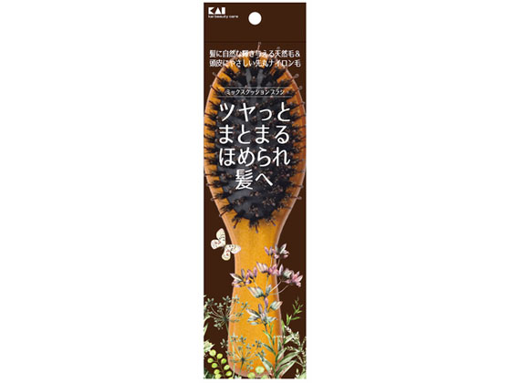 貝印 ミックス クッション ブラシ