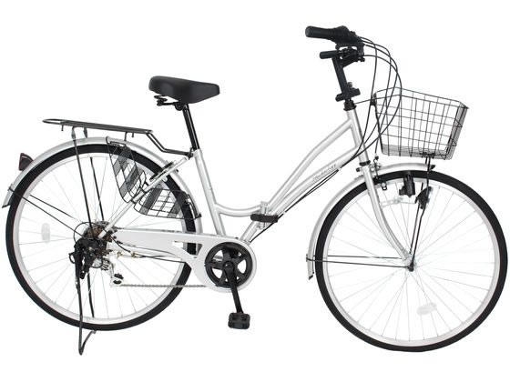 21Technology シティサイクルMC266 ピュアシルバー mc266-prsilver 21Technology シティサイクルMC266 ピュアシルバー mc266-prsilver