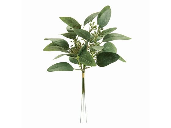 東京堂 造花 細葉ユーカリバンドル 3本 GREEN