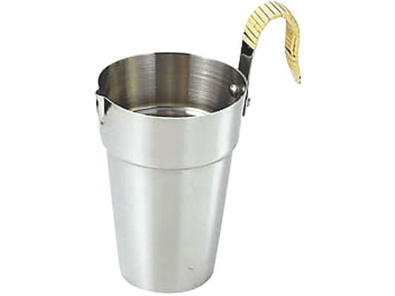 Kロダン 18-8酒タンポ籐巻2合満水450mL 113016