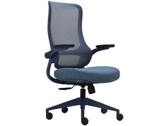 Netforce オーロラデザインチェア オフィスチェア ブルー ARD-1-FW-BL Netforce オーロラデザインチェア オフィスチェア ブルー ARD-1-FW-BL