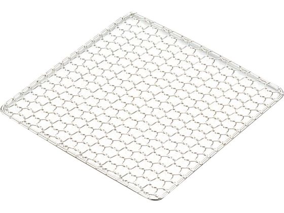 エムテートリマツ MT 18-8亀甲角焼網 12cm