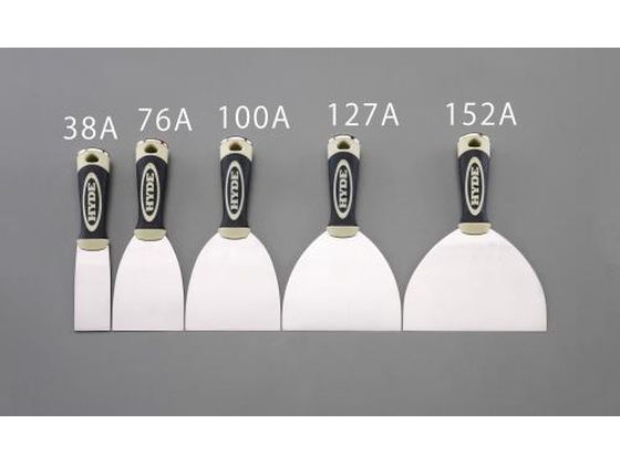 エスコ ジョイントナイフ 軟 ハンマーヘッド 76×210mm EA579BD-76A