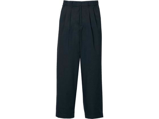 EBM ツータックパンツ 女性用 KP002L-7 黒 5号 EBM ツータックパンツ 女性用 KP002L-7 黒 5号