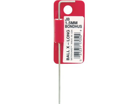 ボンダス ボールポイント・L-レンチ エクストラロング 1.5mm JB1.5MM ボンダス ボールポイント・L-レンチ エクストラロング 1.5mm JB1.5MM