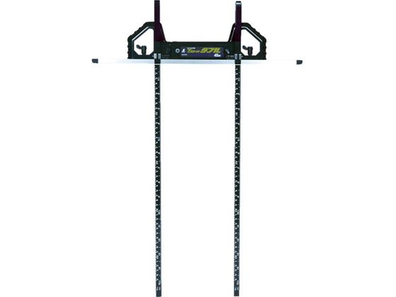 丸ノコガイド定規Tスライドダブル 45cm(併用目盛・突当可動式)