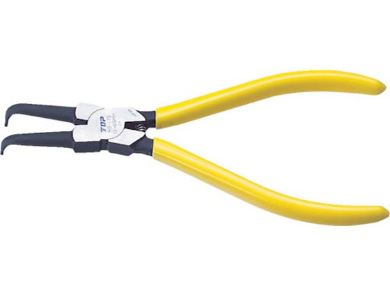 TOP スナップリングプライヤ穴用曲爪 230mm 使用範囲32〜80mm HB-230 TOP スナップリングプライヤ穴用曲爪 230mm 使用範囲32〜80mm HB-230