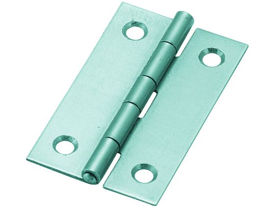 TRUSCO スチール製薄口普通蝶番 三価クロムメッキ仕上 51.0mm