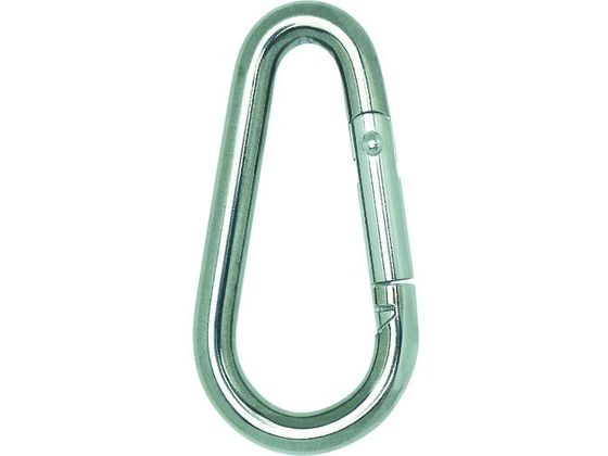 TRUSCO 国産ステンレスカラビナハーケン NS型 8×80mm TSKH-8NS