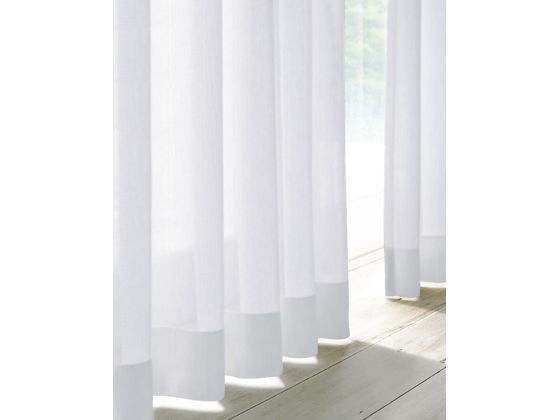 ファミリー・ライフ 省エネレースカーテン 150×133cm 2枚 無地 ファミリー・ライフ 省エネレースカーテン 150×133cm 2枚 無地