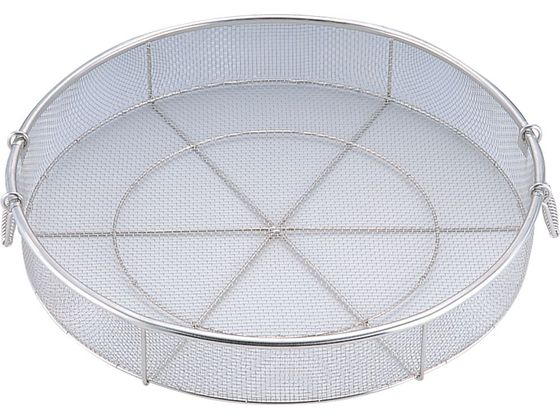 新越 18-8 給食用 手付蒸しカゴ 70cm (5メッシュ)