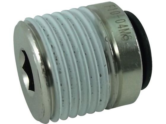 チヨダ ファイブ六角穴付メイルコネクター 10mm・R1/2 F10-04MS チヨダ ファイブ六角穴付メイルコネクター 10mm・R1/2 F10-04MS