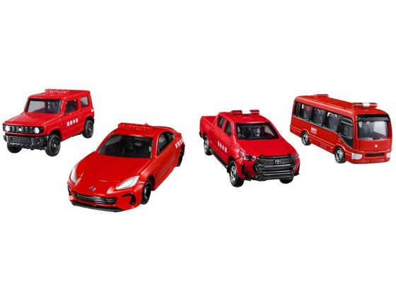 タカラトミー トミカ 街を守るぞ!消防車両セット