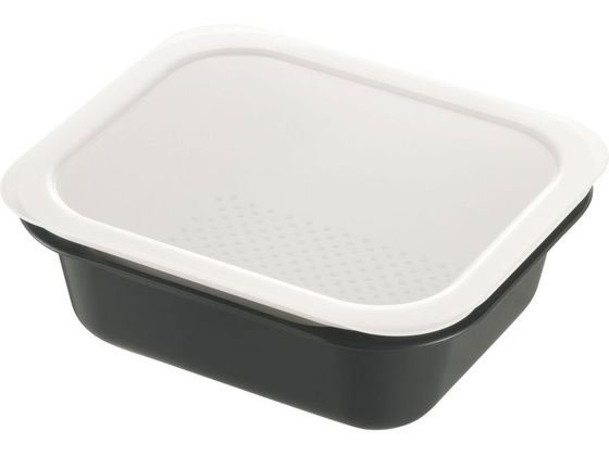 リッチェル コランダー&バット レクタングル L フタ付 DG 130013