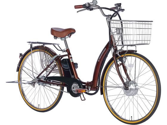 21Technology 電動アシスト自転車 DA263 チョコブラウン 21Technology 電動アシスト自転車 DA263 チョコブラウン