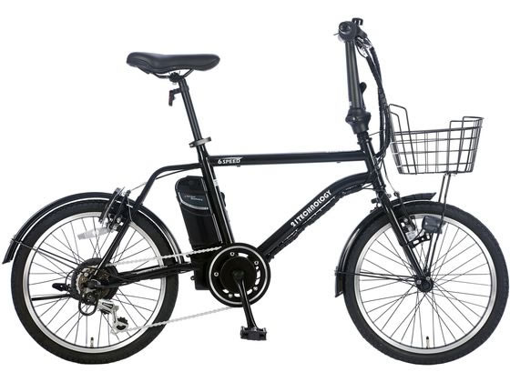 21Technology 電動アシスト自転車 DASK206 マットブラック 21Technology 電動アシスト自転車 DASK206 マットブラック