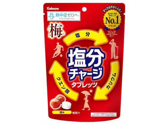 カバヤ食品 塩分チャージタブレッツ 梅 81g カバヤ食品 塩分チャージタブレッツ 梅 81g