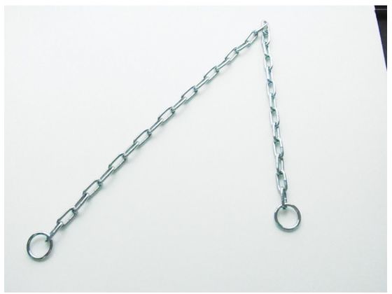 ニッサチェイン 用心鎖 ユニクロ4.8×1200mm S-117