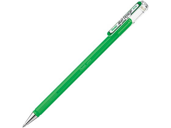 ぺんてる ゲルボールペン マットホップ 1.0mm グリーン K110-VD ぺんてる ゲルボールペン マットホップ 1.0mm グリーン K110-VD