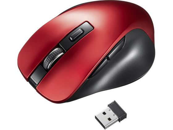 ●カラー：レッド ●対応規格：ＵＳＢ ＨＩＤ Ｖｅｒ．１．１準拠 ●接続方式：２．４ＧＨｚワイヤレス ●コネクタ形状：ＵＳＢ Ａコネクタ ●通信範囲：木製机（非磁性体）／半径約１０ｍ、スチール机（磁性