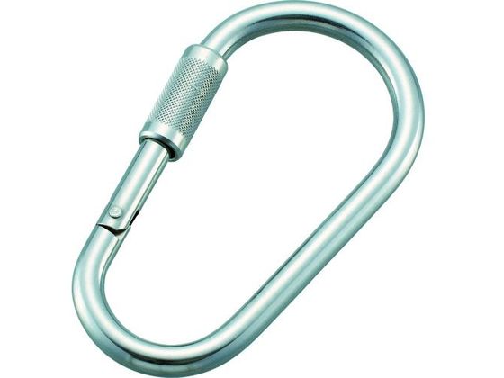 TRUSCO ステンレス カラビナジャンボ(環付) 12mm TKBJ-12B
