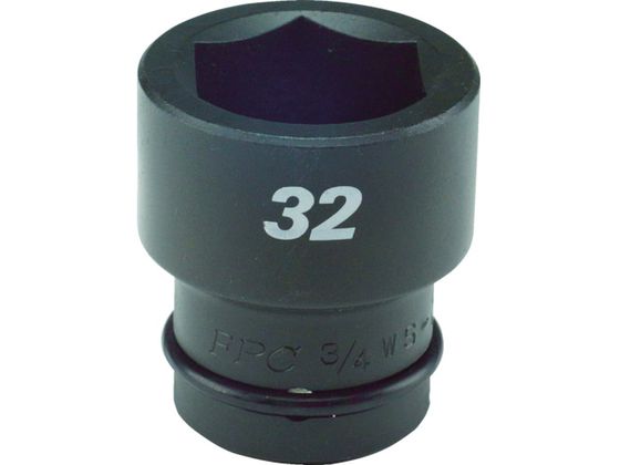 FPC インパクト ショート ソケット 差込角19mm 対辺24mm 15/16 3 4WS-24 FPC インパクト ショート ソケット 差込角19mm 対辺24mm 15/16 3 4WS-24
