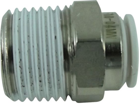 チヨダ ファイブメイルコネクタ W(白)10mm・R1/2 F10-04MW チヨダ ファイブメイルコネクタ W(白)10mm・R1/2 F10-04MW